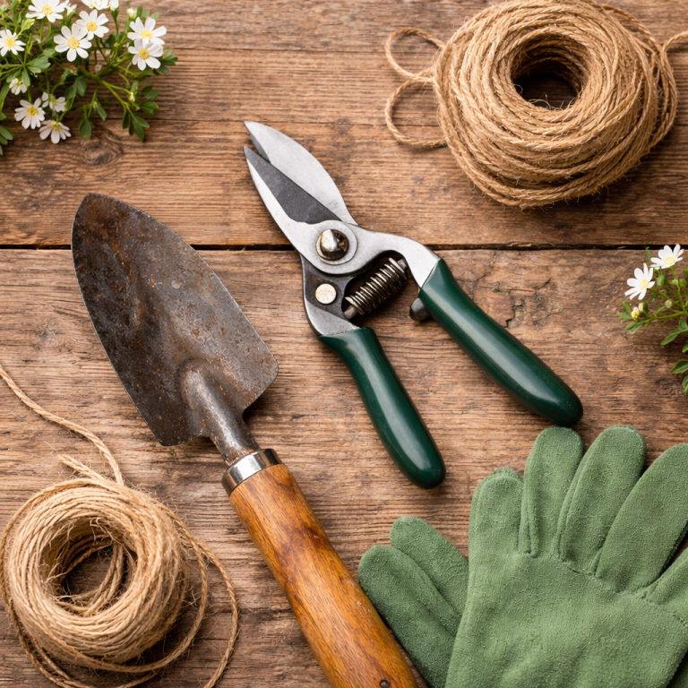 Herramientas de jardinería