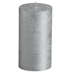 Kaars Zilver Rustiek