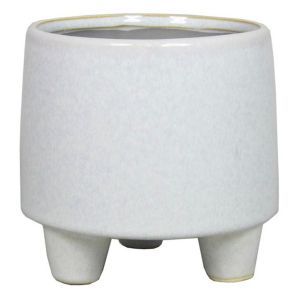 15.194 Pot op voet stone 11.2 cm