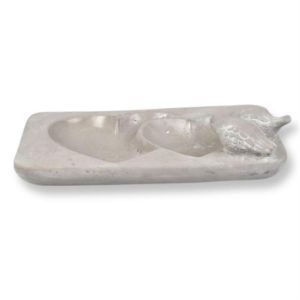 18124_vogel drinkschaal hart dubbel 30x18x4cm