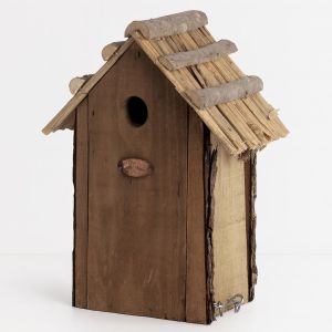 NK07 Nestkast koolmees rieten dak