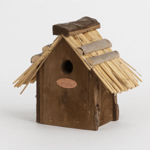 NK09 Nestkast winterkoning rieten dak