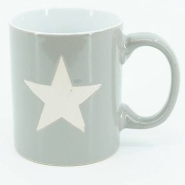 Kerstmok Lichtgrijs