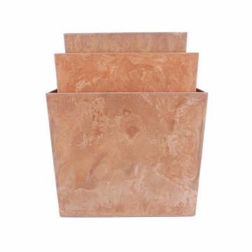 Set x3 Pot Maud Oak