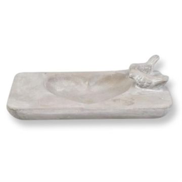 18125_vogel drinkschaal 28x18x4cm
