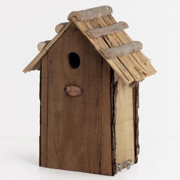 NK07 Nestkast koolmees rieten dak Studio