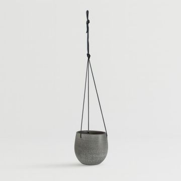 165388 Hanging pot Esra Studio White