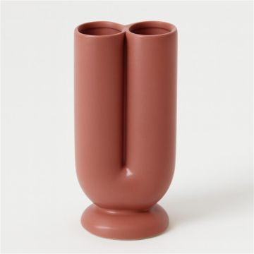 Handmade Cilinder Vase Studio White