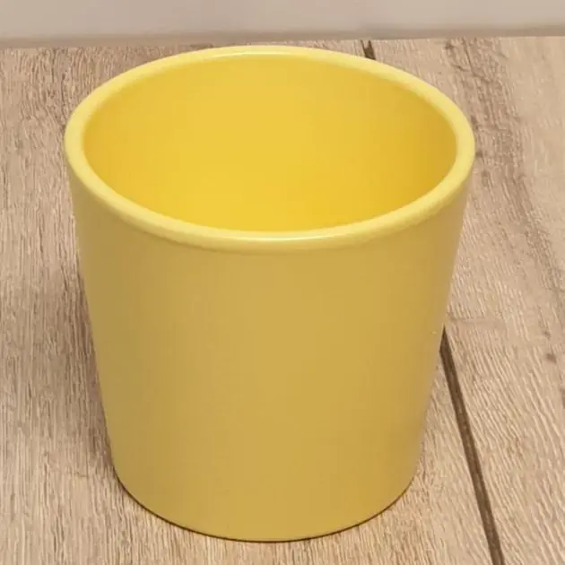 Dida pot Yellow 13 cm