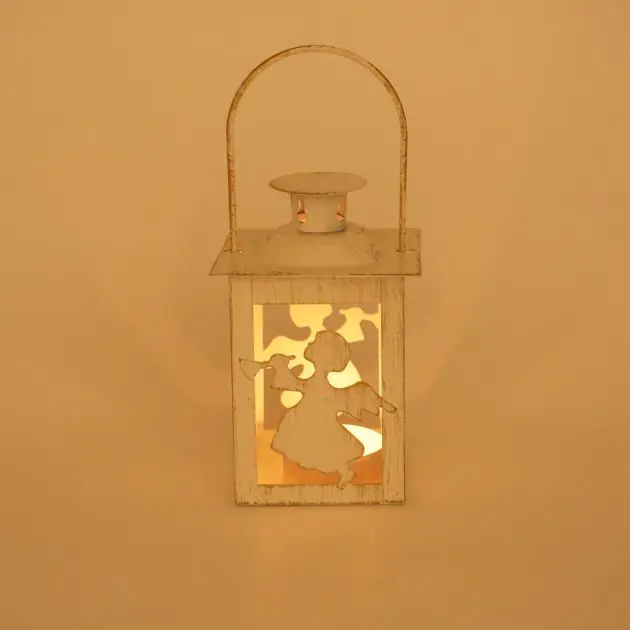 Lantern Angel with candle