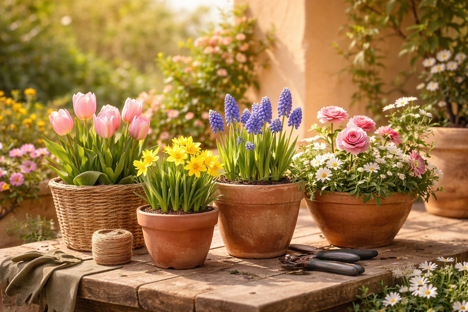 Primavera - plantas y bulbos